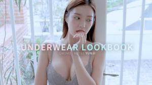 사이즈가 I컵까지? 모델윤지(yunji) (Underwear that raises the size of your chest size?!)