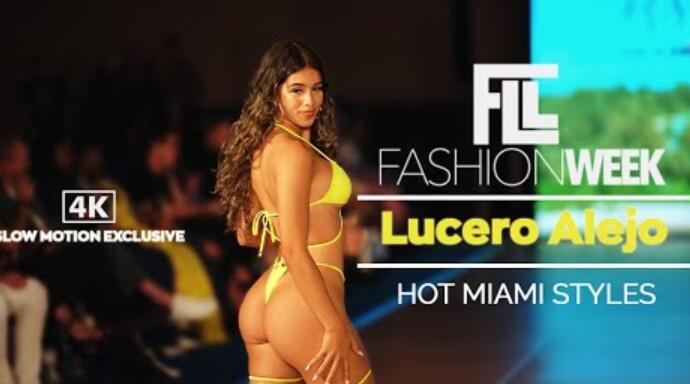 Lucero Alejo in Slow Motion | FLL FASHION WEEK 2023 | Shot on Sony Alpha 1