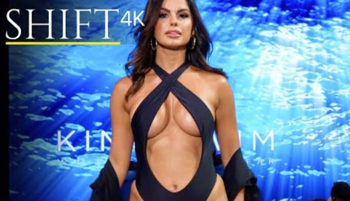 KINO泳装比基尼4K 英尺从迈阿密游泳周2022维多利亚VESCE 时装秀