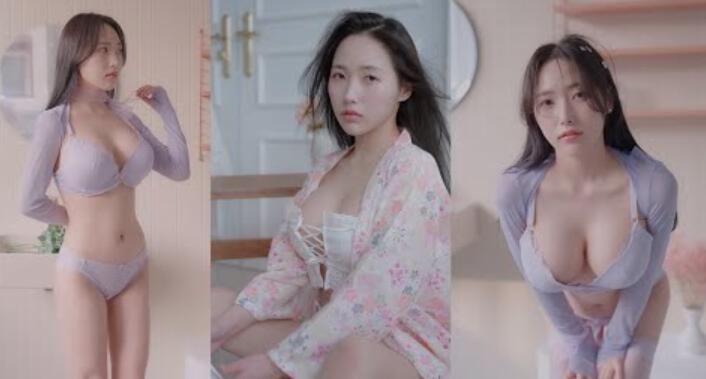 虽然有人没看过，但没人看过的模特莲花的透视内衣高潮集《look book l》眼前换的直摄像机l