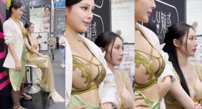 年度重磅-2023SIUF深圳內衣展-美胸美乳模特內衣秀