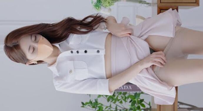 赛车模特玫瑰直袖，突显身材曲线的裙子，长筒袜，look, book, underwear Try On Lingerie内衣，book直袖underwear