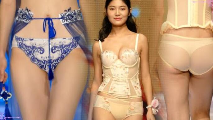 2017廣東十佳內衣設計師 鐘柳花《青花韻》 梁淑源《霓裳羽衣》