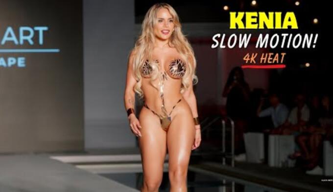 Kenia Izaguirre慢动作|迈阿密游泳周2023