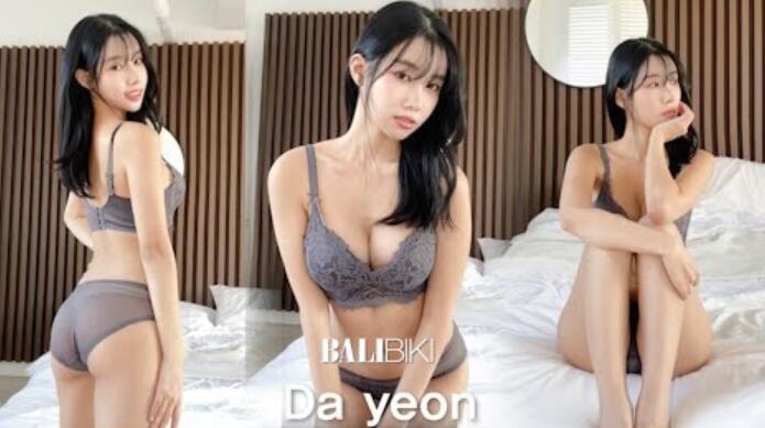 连后方主义的背影都可爱的多妍模特蕾丝蝴蝶结内衣装书籍拍摄现场lovely underwear outfit