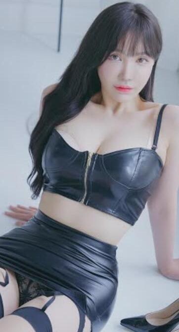 Ai Lookbook皮裙內衣Lookbook模特Lookbook內衣試穿