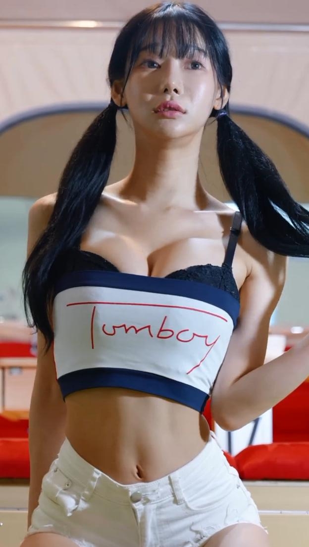 赛车模特韩雪雅17 RacingModel HanSeolA 2022釜山国际船展BIBOS