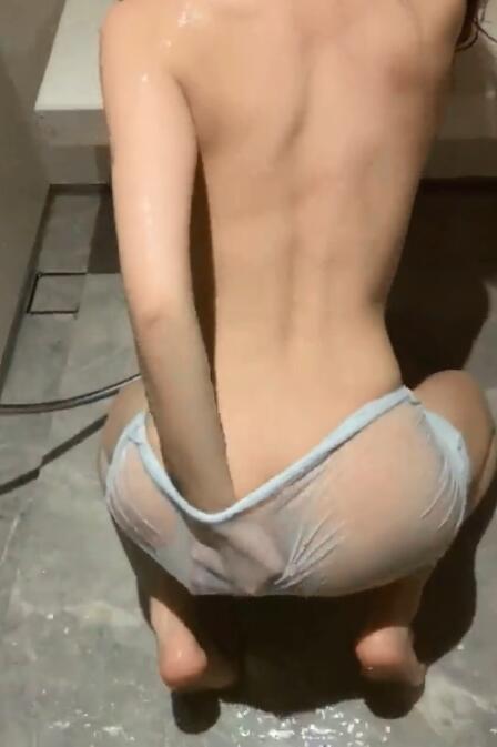 陆萱萱秀人网内部私购透明网纱紧身裙写真